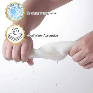 <span class=keywords><strong>Serviettes</strong></span> de table rectangulaires de luxe imprimées, écologiques, douces et absorbantes, en Airlaid premium 1 pli, effet lin, à rayures - Product Image 5