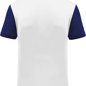 เสื้อเชิ้ตผู้ชายทรงปกติ ลายทาง ผ้าถักผสมสแปนเด็กซ์/โพลีเอสเตอร์ ติดกระดุมด้านหน้า แขนสั้น ระบายเหงื่อได้ดี เหมาะสำหรับกีฬากอล์ฟ เทนนิส และสวมใส่ลำลอง - Product Image 4