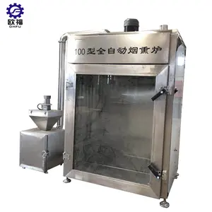 Stainless Steel Pork Meat Smoked Furnace / Bacon Oven / Smokehouse for Sale