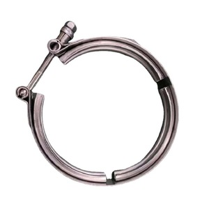 Kit de Abrazaderas de Acero Inoxidable Getitall de 5-4 Pulgadas con Brida Circular Pulida en Color Plata Espejo para Conexión de Tuberías - Product Image 2