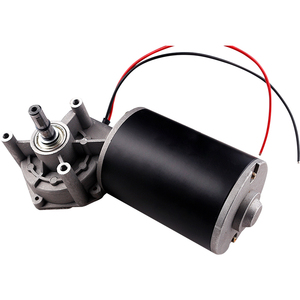 Transmission Gearbox Reduction High Torque D76R D76L DC 12v24v Reduction Motor Worm Gear Motor 24V 12 Volt - Product Image 5