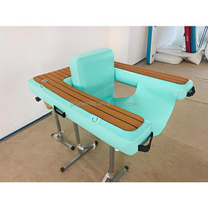 Inflatable Pool Lounger With Comfortable Sling Seat Back Rest for Pool <strong>Beach</strong> <strong>Lake</strong> and More - Product Image 1