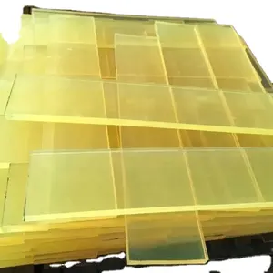 Polyurethane Sheets Pu Rubber Sheets Custom Hard Damping Silicone Rubber Block