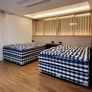 Collezione Evergo 3D Max per Design d'Interni: <span class=keywords><strong>Letto</strong></span> Moderno Rotondo in Legno con Rivestimento in Tessuto, Soluzione Chiavi in Mano - Product Image 3