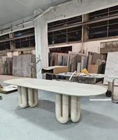 Table basse en bois design nordique moderne HONGSHENG OEM ODM avec structure en acier inoxydable pour salon et maison 1