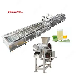 Automatic different capacity best price aloe vera processing plant