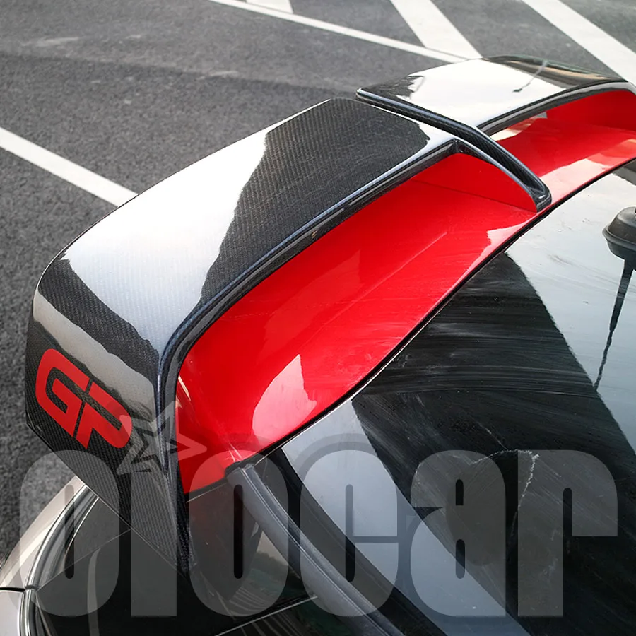 Oiomotors JCWGP3スタイルカーボンファイバービッグリアスポイラー