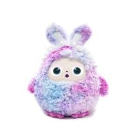 Robot intelligent en peluche super douce rembourrée de coton PP, jouet IA avec yeux LCD, cadeau d'anniversaire pour filles, Lambo, anti-stress, compagnon littéraire, figurine