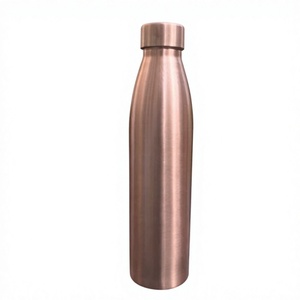กระติกน้ำทองแดงตีลาย ปราศจากสาร BPA ป้องกันการรั่วซึม ใช้กับเครื่องล้างจานได้ ป้องกันการกัดกร่อน ทนความร้อน ใช้กลางแจ้งได้ ความจุ 750 มล. เก็บความร้อนได้นาน 12-24 ชั่วโมง - Product Image 6