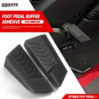 Pour Yamaha XMAX400 XMAX300 400 Moto XMAX300 Repose-pieds arrière Coussinet de protection en caoutchouc anti-collision