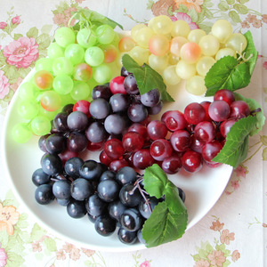 <span class=keywords><strong>Fruits</strong></span> artificiels raisins réaliste <span class=keywords><strong>faux</strong></span> raisin Imitation plastique décorations de <span class=keywords><strong>fruits</strong></span> pour cuisine maison photographie accessoire ornement - Product Image 5