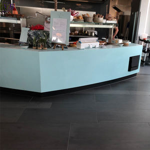 Mostrador de Caja Moderno para <span class=keywords><strong>Restaurante</strong></span>, Mostrador de Caja para Cafetería Hecho de Piedra de Superficie Sólida de Alta Calidad - Product Image 1