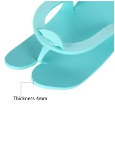 Flat Type EVA Slippers Hotel Slippers Disposable Flip Flop Custom Disposable Foam Pedicure Nail Slipper