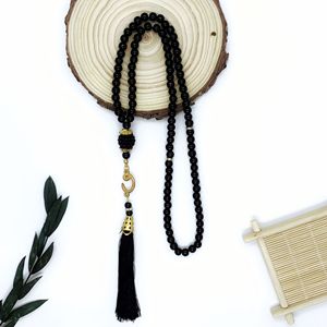 En gros Bijoux islamiques : Collier Tasbih musulman <span class=keywords><strong>de</strong></span> prière islamique à 99 perles <span class=keywords><strong>de</strong></span> verre avec pompon - Product Image 4