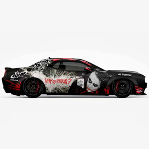 Vinilo Autoadhesivo NIKO con Diseño Personalizado de 1.52*20m para Envolver Completamente el Vehículo, Película PPF Autoregenerable con Canales de Aire Impresos - Product Image 1