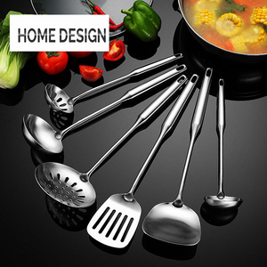 Bán Buôn Có Sẵn Bộ Năm Mới Thép Không Gỉ Nhà Bếp Công Cụ Cho Hộ Gia Đình Nhà Hàng Sử Dụng Thìa Nấu Ăn Thìa Múc - Product Image 5