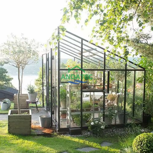 Khung nhôm phòng mặt trời ngoài trời hiên tất cả các mùa <span class=keywords><strong>sunroom</strong></span> Ngoài ra 4 mùa Bộ dụng cụ cho hồ bơi thùng cho khách sạn và vườn - Product Image 2