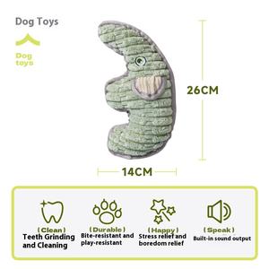 Gran oferta, juguete divertido para morder perros, dientes molares resistentes a mordeduras, juguete interactivo de cuerda de algodón antiperforación - Product Image 6