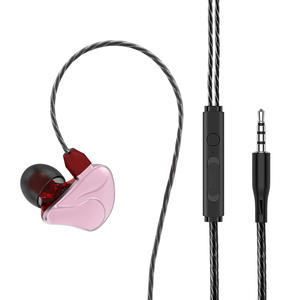 Écouteurs intra-auriculaires filaires JH Sports à succès avec crochet <span class=keywords><strong>d</strong></span>'<span class=keywords><strong>oreille</strong></span>, basses puissantes, prise jack 3,5 mm, cordon de 3 m, son parfait pour la communication téléphonique et le contrôle du karaoké - Product Image 5