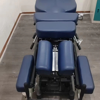 Lit orthopédique de rééducation manuelle pour la thérapie physique, avec exosquelette d'entraînement et massage de la colonne vertébrale de style américain