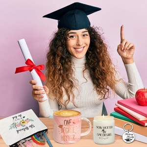 Regalos de Graduación Únicos para Mujeres, Recuerdos para Hermanas, Hijas y Amigas, Regalos Divertidos y Personalizados de Graduación Universitaria o de Maestría para Ella - Product Image 6