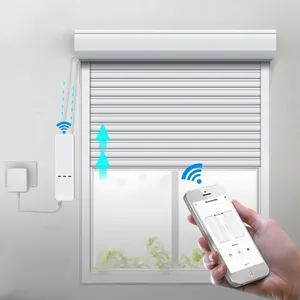 Смарт-затвор Tuya zigbee для умного дома, Wi-Fi пульт дистанционного управления, шторка с цепочкой «Зебра», солнечная панель, умные шторы для окон с Alexa