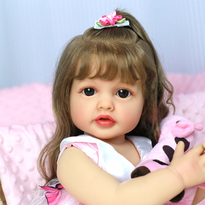 Nuovo Design Realistico <span class=keywords><strong>Mia</strong></span> Bambola Reborn Bambina 55 cm Bambole Reborn Realistiche per Regali per Bambini Giocattolo Kit Bambole Reborn - Product Image 5