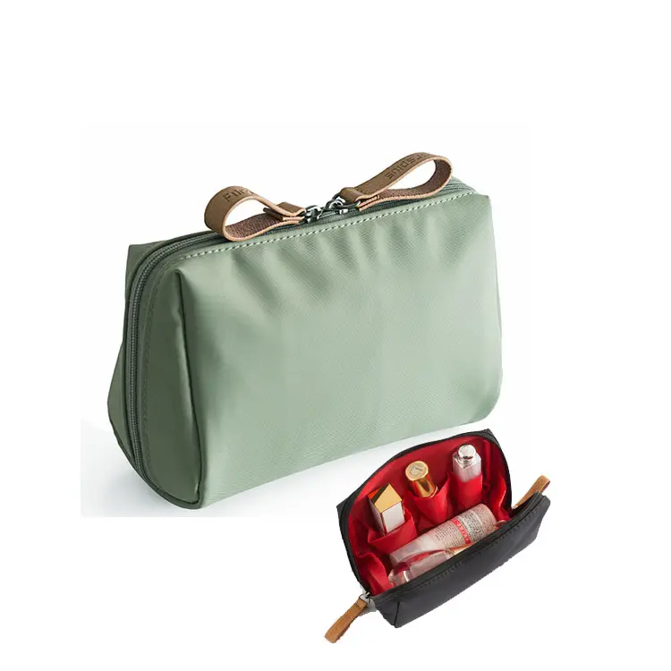 wholesale fashion mini cosmetic kit bags travel pouch women nylon makeup pouch waterproof