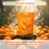 Gummies protéinés à l'orange en marque blanche 17g – Supplément énergétique pour adultes riche en protéines et faible en calories pour la nutrition sportive