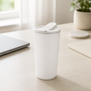 Tasse à café isotherme de 16 oz avec logo personnalisé, revêtement intérieur et double couvercle, vente en gros OEM, mug en acier inoxydable - Product Image 6