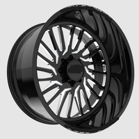 Jantes de camion forgées polies sur mesure SL 28X14 30X14 26X10 24X12 avec entraxes 8X165.1 8X170 6X139.7 pour RAM 2500 Sierra 1500