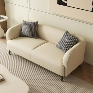 Canapé double deux places moderne avec base en métal pour petits appartements, salon, hôtel, bureau, réception, <span class=keywords><strong>location</strong></span> - Product Image 1