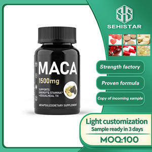 Trong Số Lượng Lớn Miễn Dịch Hỗ Trợ <span class=keywords><strong>Max</strong></span> Người Đàn Ông Cộng Với Nhân Sâm Nhung Nhung Nhung Viên Nang Maca Nam Máy Tính Bảng Viên Nang Gummies - Product Image 5