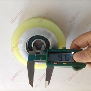 Rodillo de Cadena para Escaleras Mecánicas, Núcleo de Aluminio 100*30*6204, Diámetro Exterior 100 mm, Ancho 30 mm, Rodamiento 6204, Repuestos para Escaleras Mecánicas - Product Image 6