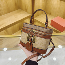 <span class=keywords><strong>Bolso</strong></span> de Mano para Mujer Estilo Francés Retro - <span class=keywords><strong>Bolso</strong></span> <span class=keywords><strong>Pequeño</strong></span> Cuadrado con Cierre - Accesorio de Moda con Patrón Geométrico Casual y Exquisito - Product Image 3