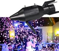 Hängende Konfetti-Papier-Magie-Effektmaschine DMX 512 1500W Jet-Maschine Elektrische Metall-Kryo-Bühneneffektmaschine für Hochzeiten, Partys, Konzerte, Bars und Clubs