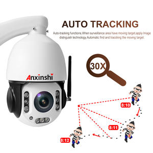Anxinshi <span class=keywords><strong>5MP</strong></span> 30X Zoom Wifi Ptz Outdoor <span class=keywords><strong>Dome</strong></span> <span class=keywords><strong>IP</strong></span>-Kamera Sternenlicht Auto Motion Tracking Ptz Kamera Ptz Wifi Wireless <span class=keywords><strong>IP</strong></span>-Kamera - Product Image 2