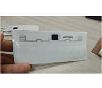 Étiquette RFID UHF en papier PET transparent pour pare-brise de véhicule, phare, camions, autorisation d'accès