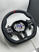 Volant en fibre de carbone véritable pour BMW E90 E92 E93 320i 325i 330i 335i 330d 2006-2012, volant sport de haute qualité, style personnalisé