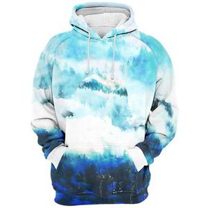 Sudadera con capucha para hombre, prenda deportiva con estampado personalizado, diseño 3d, bajo nivel de pedido, OEM, a la moda - Product Image 2