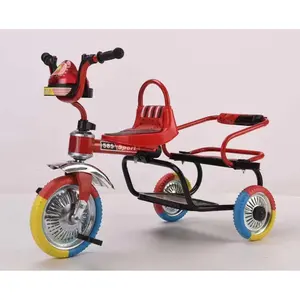 Kids Tricycle Car Toys for Kids Baby Red Toy White Blue Style Suit Plastic Material Origin Cheap Kids Plastic Bike 3 Wheels Bike