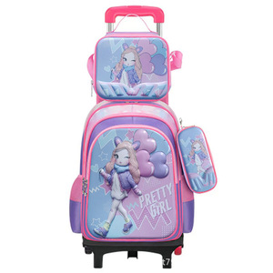Vendita Diretta dal Produttore, Set Zaino Tre <span class=keywords><strong>Pezzi</strong></span> per Studenti delle Scuole Elementari, Zaino con Cartoni Animati, Nuovo Modello - Product Image 3