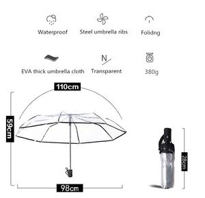 <span class=keywords><strong>Parapluie</strong></span> compact transparent pliable Ovida, de qualité supérieure - Product Image 4
