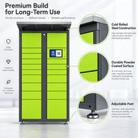 Casier intelligent pour colis avec serrure numérique électronique pour la livraison et le retrait de colis dans les communautés résidentielles et les appartements