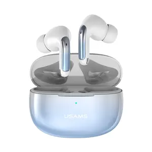 USAMS 2024 Meilleur vendeur Casque antibruit Mains libres dans l'oreille Écouteurs Bluetooth TWS Écouteurs sans fil