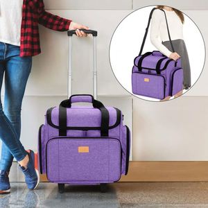 Free Sample Foldable <b>Sewing</b> Machine Bag Durable Machine Carrying <b>Case</b> Collapsible <b>Sewing</b> Machine Carrying <b>Case</b> Trolley Bag - Product Image 4