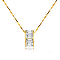 Privathintin SN178 — pendentif circulaire pour femmes, accessoires en argent Sterling 925, collier en or 14K