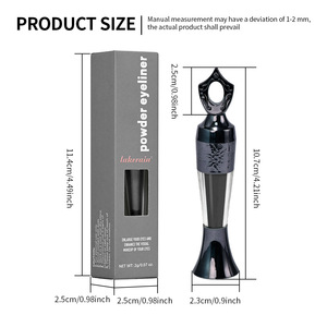 Maquillage et Outils – Poudre <span class=keywords><strong>de</strong></span> Kohl Minérale 5 Couleurs (Noir, <span class=keywords><strong>Bleu</strong></span>, Vert) – Eyeliner Longue Tenue pour un Effet Agrandissant et Embellissant des Yeux - Product Image 6