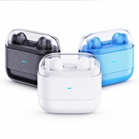 Écouteurs sans fil TWS 2-en-1 semi intra-auriculaires à clipser avec LED, étanchéité IPX6, son Hi-Fi, personnalisables OEM pour le sport et le sommeil