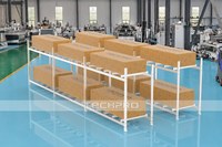 Router CNC Industrial con Almacenamiento, Carga Robótica, Etiquetado Automático y Descarga por Transportador para Fabricación de Armarios
